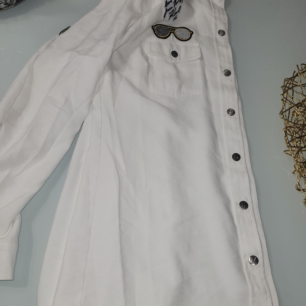 Karl Lagerfeld Classic White Apparel - Picture 8 of 16